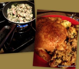 Johnna's Stuffed Cornish Hens