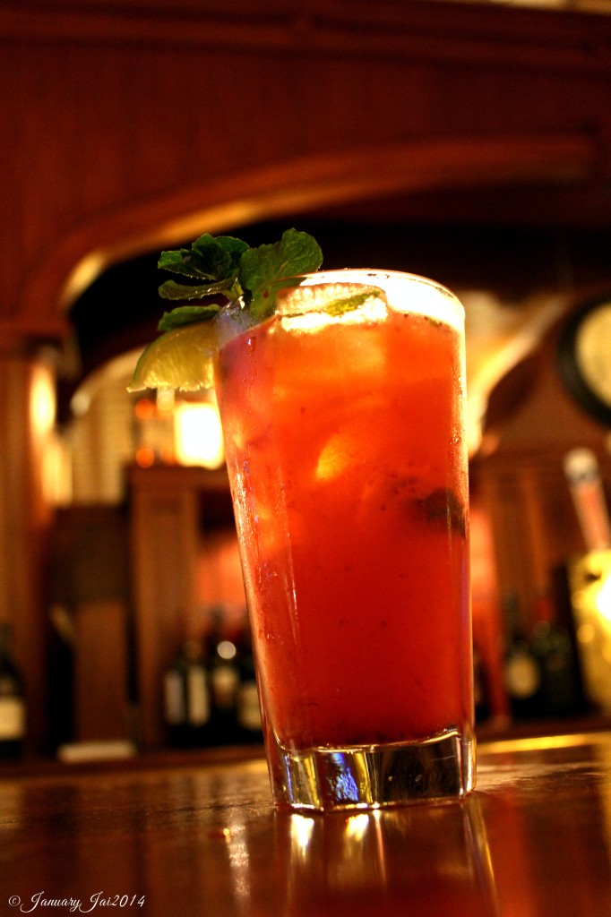 Ruby Red Mojito