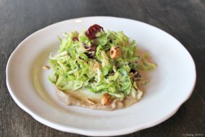 Shaved Brussels Sprouts Salad