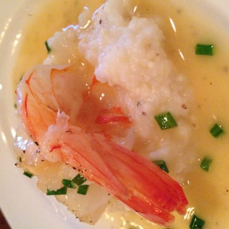 River Bend's Shrimp & Grits (Image via JKGF)