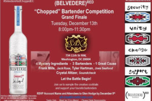 Belvedere Red “Chopped” Bartender Competition Grand Finale