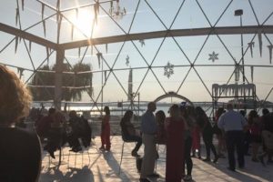 One More Week to Get Snow in August:  Summer Snow Globe at the National Harbor